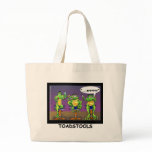 Lazy Frogs aka Toadstools Funny Gifts & Tees Bags