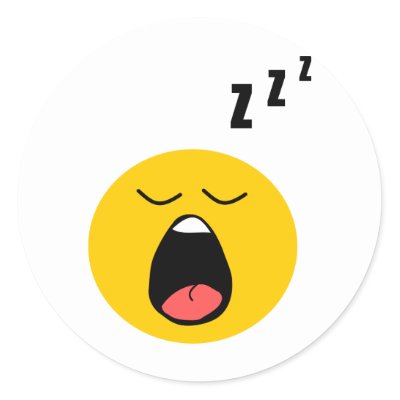 wake up emoticon