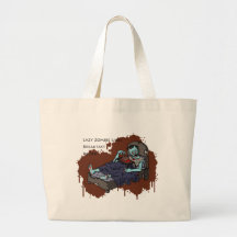Lazy Zombie 02 Canvas Bag