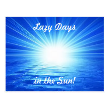 LazyDays Postcard