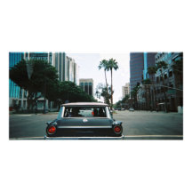 LBC - Long Beach, California Photo Card Template