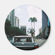 LBC - Long Beach, California Refrigerator Magnets