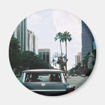 LBC - Long Beach, California Refrigerator Magnets