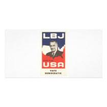 LBJ PHOTO GREETING CARD