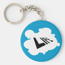 LD/MD - Life in Negative Key Chain