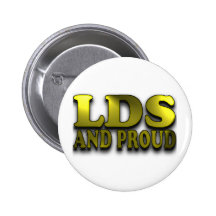 LDS and Proud Pinback Button