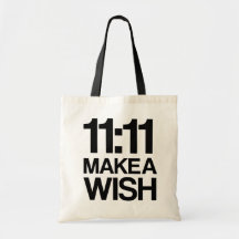 Le 11h11 FONT un sac fourre-tout à SOUHAIT