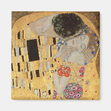 Le baiser, 1907-08 2 magnets