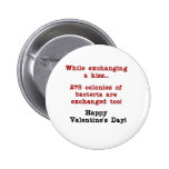 Le baiser en difficulté de Valentine Badges
