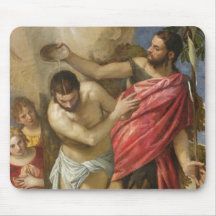 Le baptême du Christ Tapis De Souris