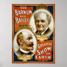 Le Barnum et le Bailey Affiche