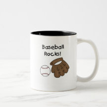 Le base-ball bascule le T-shirts et les cadeaux Tasse