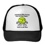 Le base-ball m'a frappé casquettes