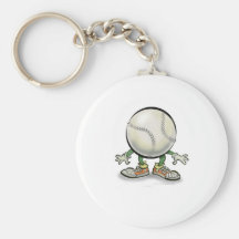 Le base-ball porte-clefs