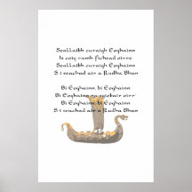 Le bateau d'Eoghan Affiches