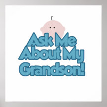 Le bébé posent des questions sur mes cadeaux de pe affiches