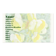 Le beurre 'n Eggs le carte de visite de fleur sauv