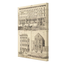 Le bloc du picotin impression sur toile