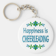 Le bonheur Cheerleading Porte-clé