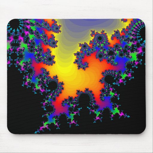 Le bord de la fractale : tapis de souris