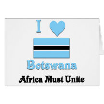 Le Botswana Carte