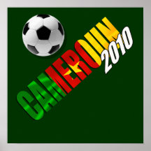 Le Cameroun 2010 - Le football de Camerounaise Poster