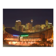 Le Canada, Alberta, Calgary : Horizon de ville de Cartes Postales