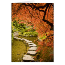 Le CANADA, Colombie-Britannique, Victoria. Automne Cartes De Vœux