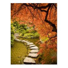 Le CANADA, Colombie-Britannique, Victoria. Automne Carte Postale