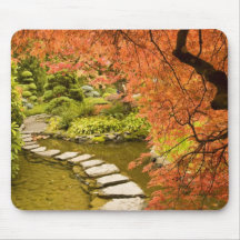 Le CANADA, Colombie-Britannique, Victoria. Automne Tapis De Souris