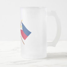 Le Canada et les drapeaux croisés par Philippines Tasse À Café