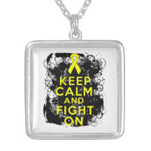 Le cancer du testicule gardent le calme et continu collier