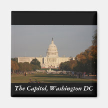 Le capitol, Washington DC Magnets Pour Réfrigérateur