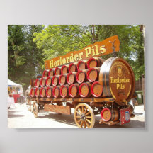 Le car de bière affiches