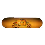 Le carrosse d'Halloween - Planche À Roulette Customisée