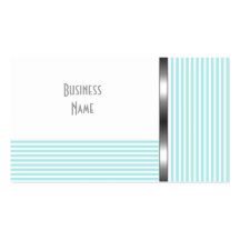 Le carte de visite barre bleu-clair