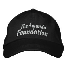 Le casquette brodé par base d'Amanda Chapeau Brodé