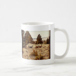 Le cerf commun de mule fait tasse