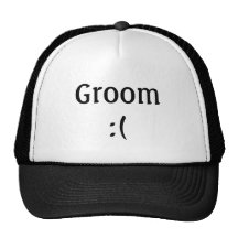 Le chapeau du marié casquettes de camionneur