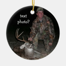 Le chasseur de cerfs communs de collection de Noël Décorations Pour Sapins De Noël