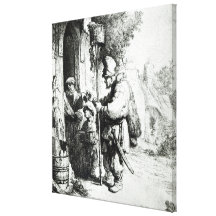Le chasseur de rats, 1632 toile tendue sur châssis