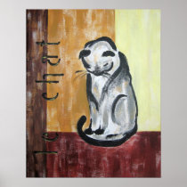 "Le Chat" 16 x 20 Print
