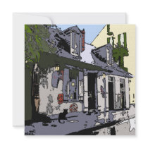 Le Chat Noir Black Smith Shop Personalized Announcement