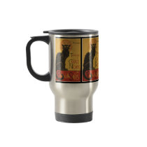 LE CHAT NOIR PRINT COFFEE MUG