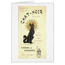 Le Chat Noir The Black Cat Cards