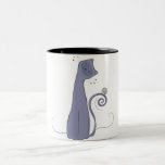 Le chat - point de joint mugs