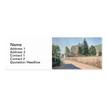 Le Chateau de Comblat - Paul Signac Business Card