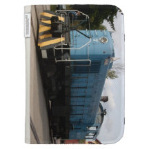 Le chemin de fer allument la caisse Locamotive die Étui Pour Kindle