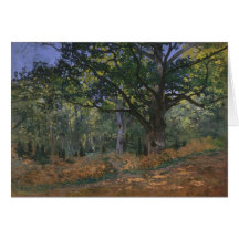 Le chêne de Bodmer, forêt de Fontainebleau, Claude Cartes De Vœux