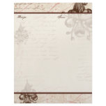 Le Chocolatier Family Heritage Recipe Pages Custom Letterhead